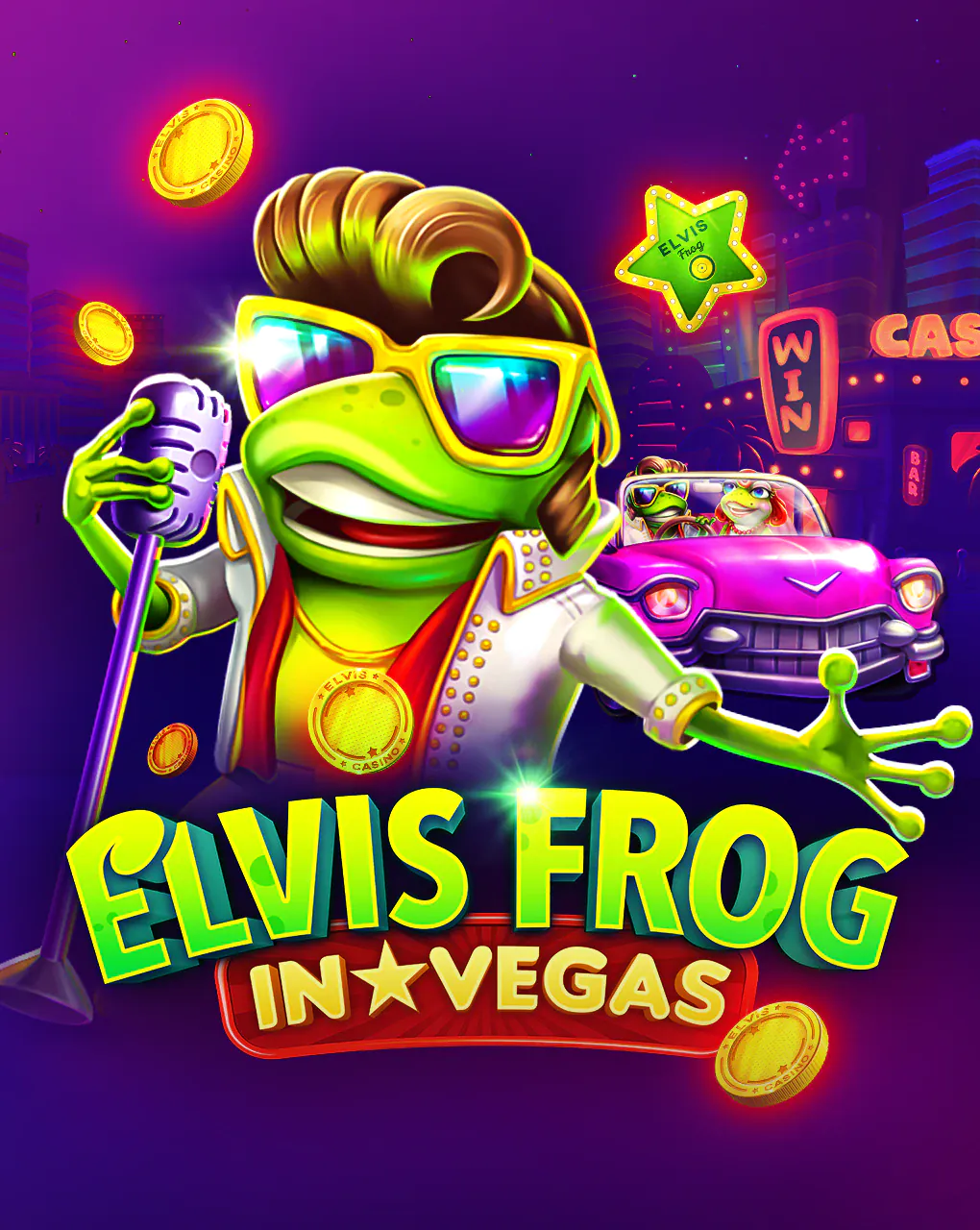 Elvis Frog In Vegas - MOTO128
