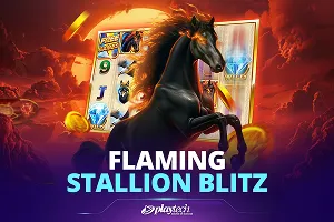 Flaming Stallion Blitz - MOTO128